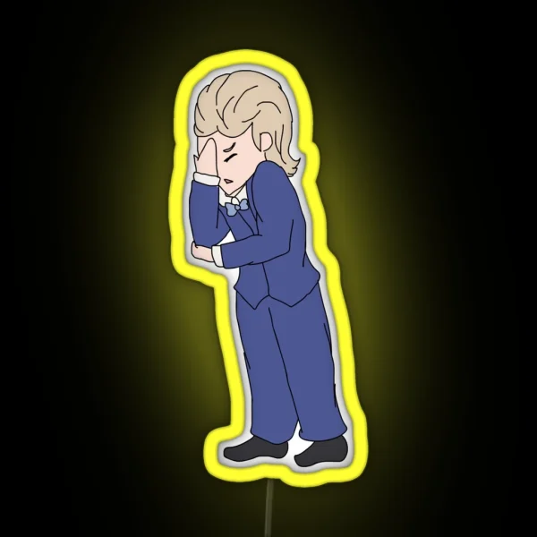 My Choker Jean Paul Facepalm RGB Neon Sign