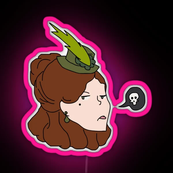 My Choker Lottie Nope RGB Neon Sign