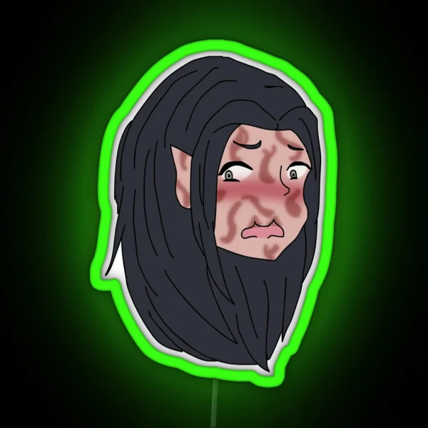 My Choker Mordecai Head RGB Neon Sign
