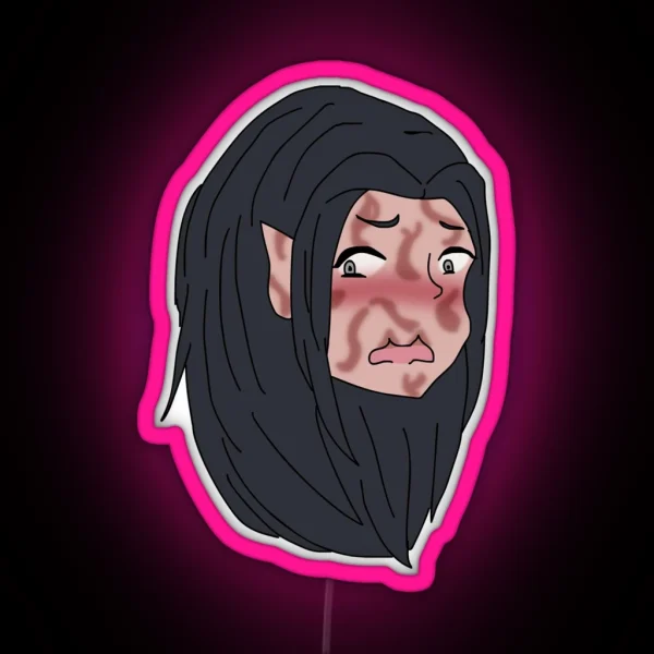My Choker Mordecai Head RGB Neon Sign