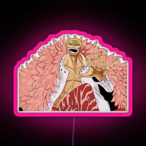 My Doflamingo Fanart RGB Neon Sign