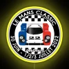RGB neon sign displaying 'My Le Mans Classic 2022' in vibrant yellow.