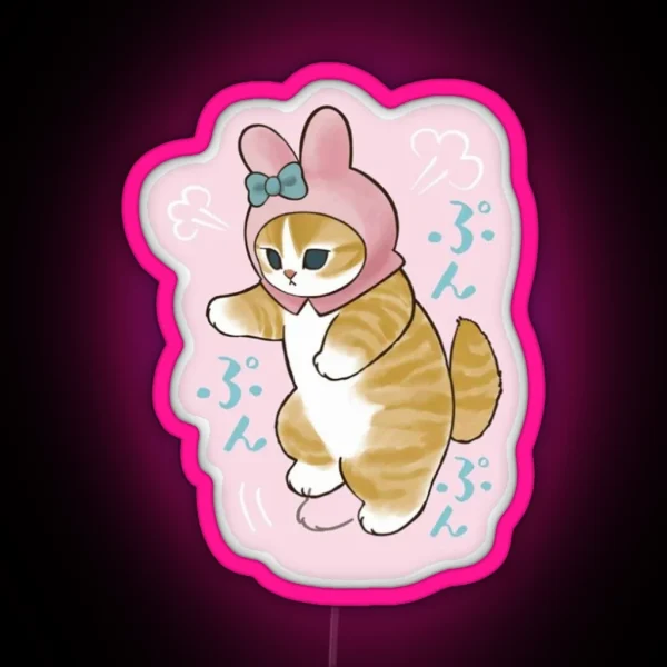 My Melody Mofusand RGB Neon Sign