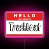 Trash Boat Neon Pink RGB Sign