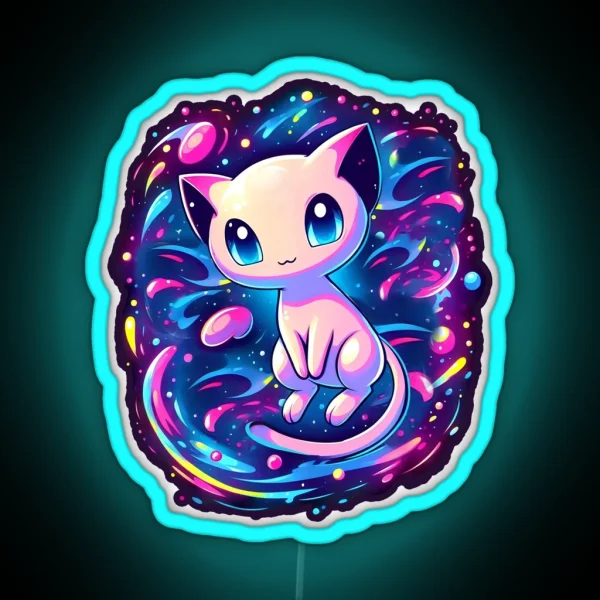 My Pretty Little Cat RGB Neon Sign
