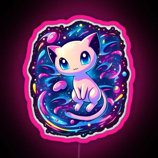 My Pretty Little Cat RGB Neon Sign