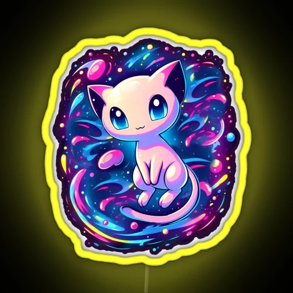 My Pretty Little Cat RGB Neon Sign