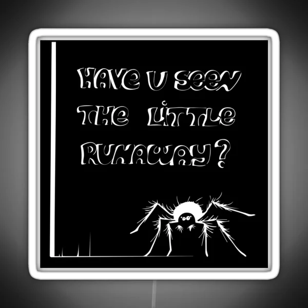 My Spider Escaped RGB Neon Sign
