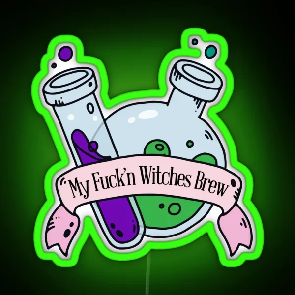 My Witches Brew RGB Neon Sign