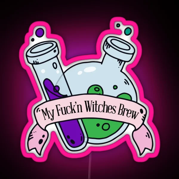 My Witches Brew RGB Neon Sign