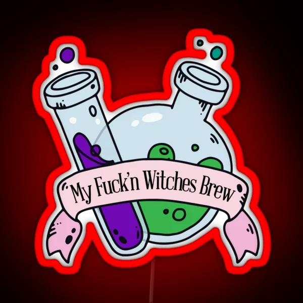 My Witches Brew RGB Neon Sign