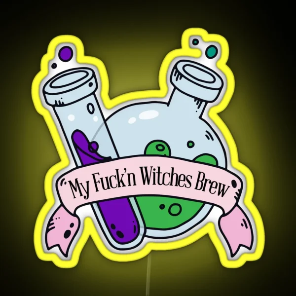 My Witches Brew RGB Neon Sign