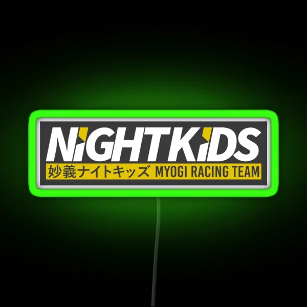 Myogi Night Kids RGB Neon Sign