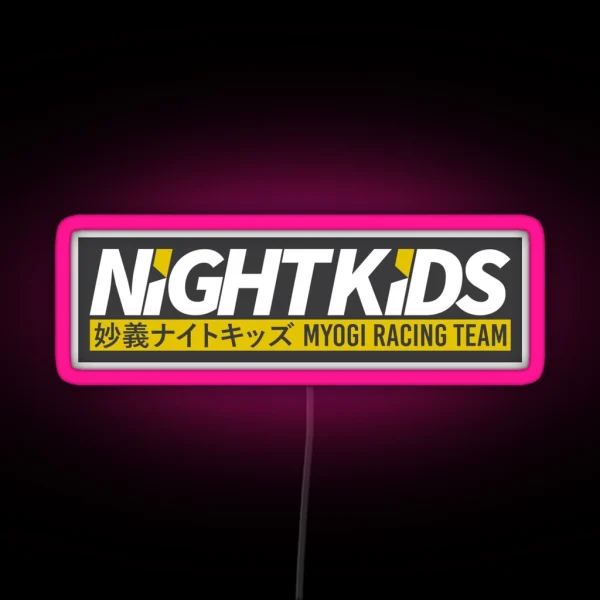 Myogi Night Kids RGB Neon Sign