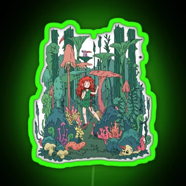 Mystical Forest RGB Neon Sign