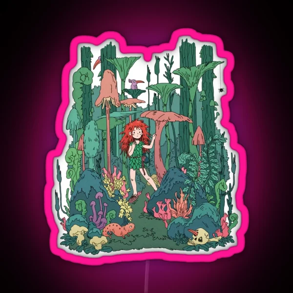 Mystical Forest RGB Neon Sign