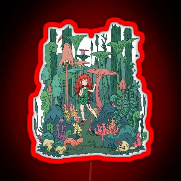 Mystical Forest RGB Neon Sign
