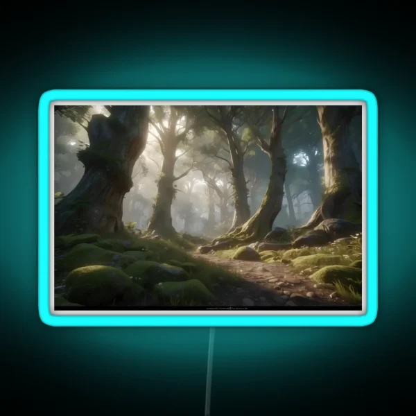 Mystical Forest RGB Neon Sign