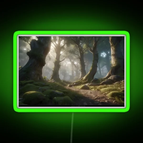 Mystical Forest RGB Neon Sign