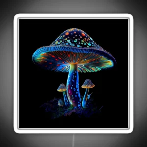 Mystical Mushroom Magic RGB Neon Sign