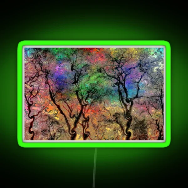 Mystical Nature RGB Neon Sign