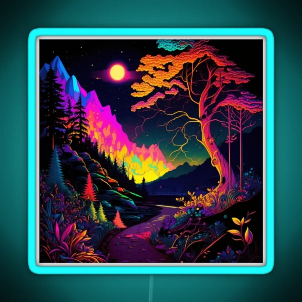 Mystical Path RGB Neon Sign