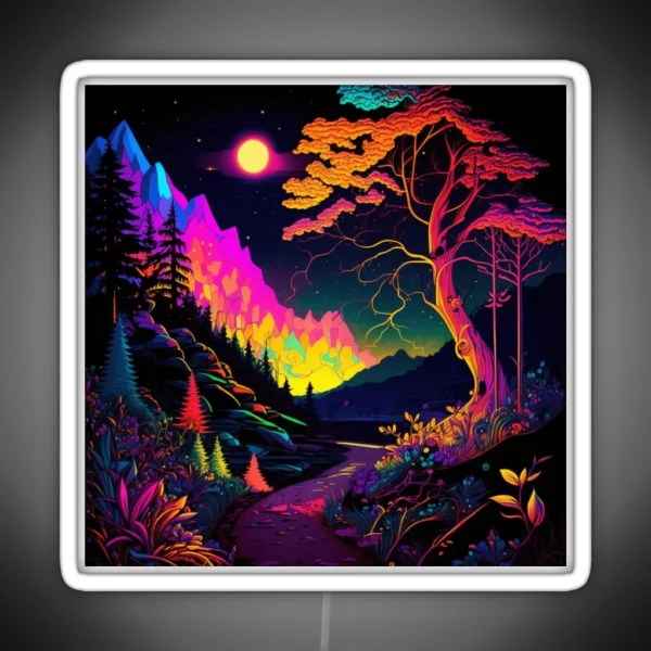 Mystical Path RGB Neon Sign