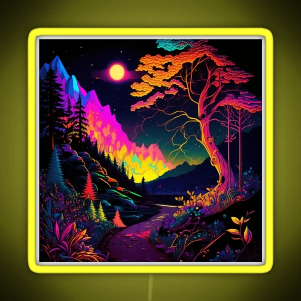 Mystical Path RGB Neon Sign