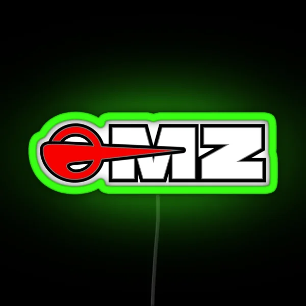 MZ Logo V1 RGB Neon Sign