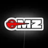 RGB neon sign featuring Mz logo v1.