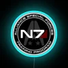 N7 Recruit Patch RGB Neon Sign - Image 2