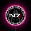 N7 Recruit Patch RGB Neon Sign - Image 6