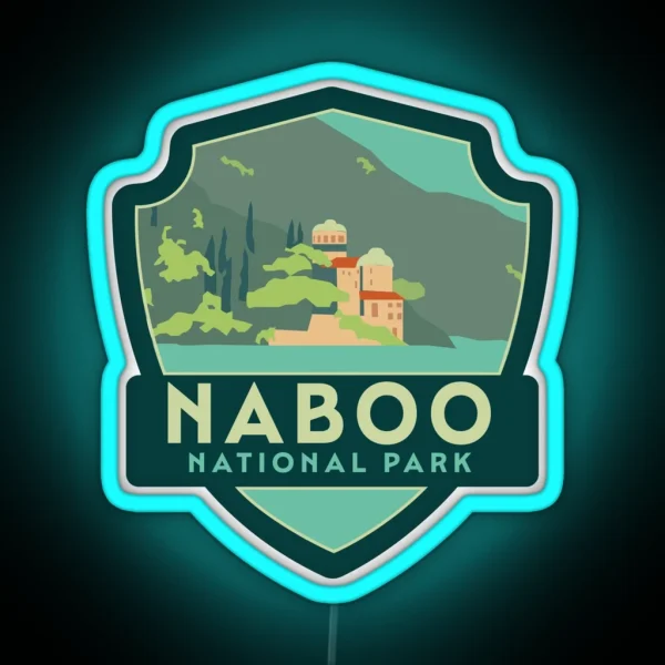 Naboo National Park RGB Neon Sign