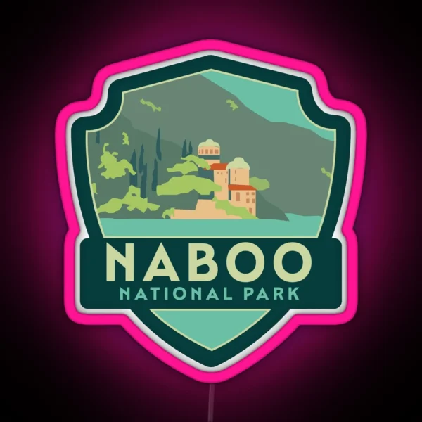 Naboo National Park RGB Neon Sign