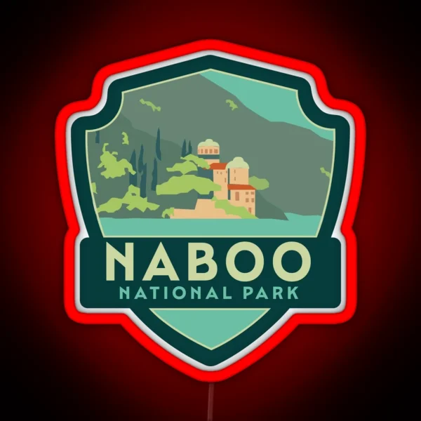 Naboo National Park RGB Neon Sign