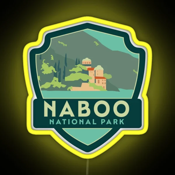 Naboo National Park RGB Neon Sign