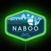 Naboo Theed Royal Palace Visit The Jewel Of The Galaxy RGB Neon Sign - Image 3