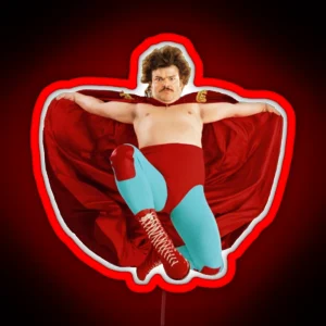 Nacho Libre Flying Led RGB Neon Sign