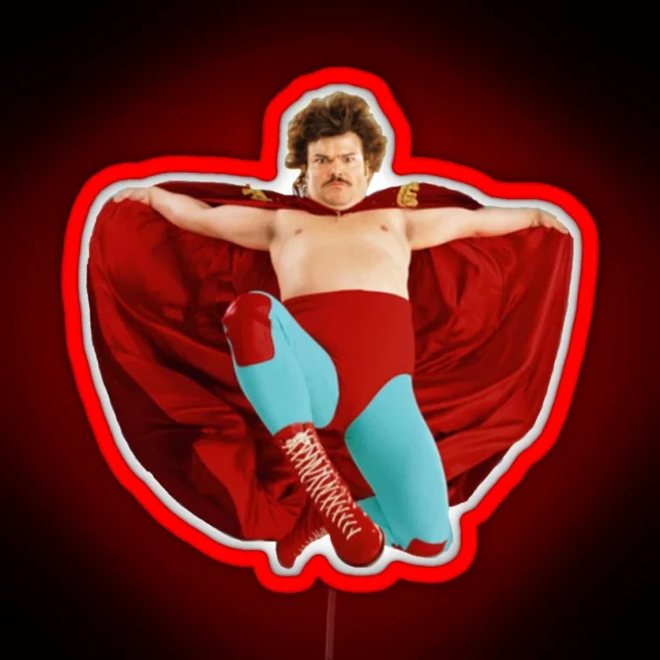Nacho Libre Flying Led RGB Neon Sign