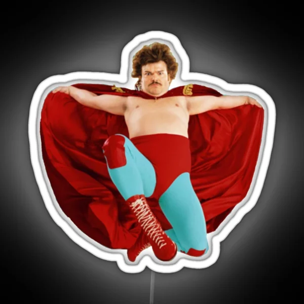 Nacho Libre Flying Led RGB Neon Sign