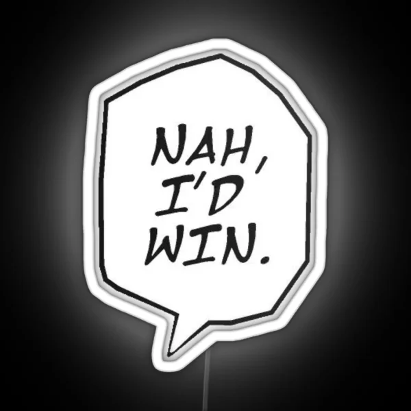 Nah I D Win Gojo RGB Neon Sign