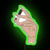 Nail Artist Hand With Nail Polish RGB Neon Sign - Image 4