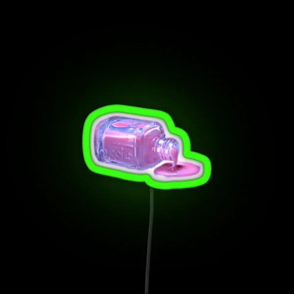 Nail Polish RGB Neon Sign