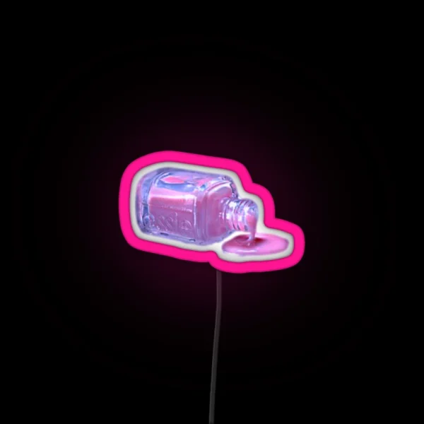 Nail Polish RGB Neon Sign