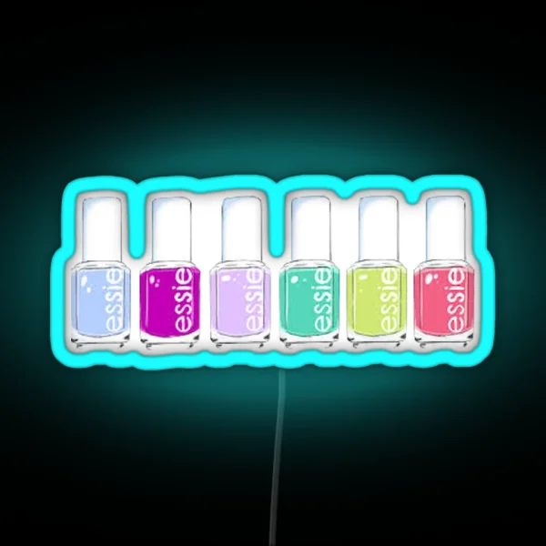 Nail Polish RGB Neon Sign