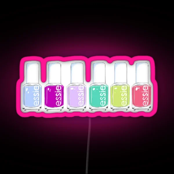 Nail Polish RGB Neon Sign