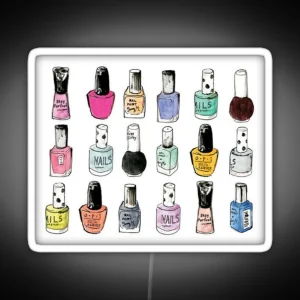 Nail Polish RGB Neon Sign