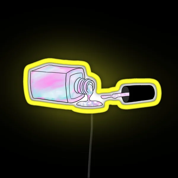Nail Polish RGB Neon Sign