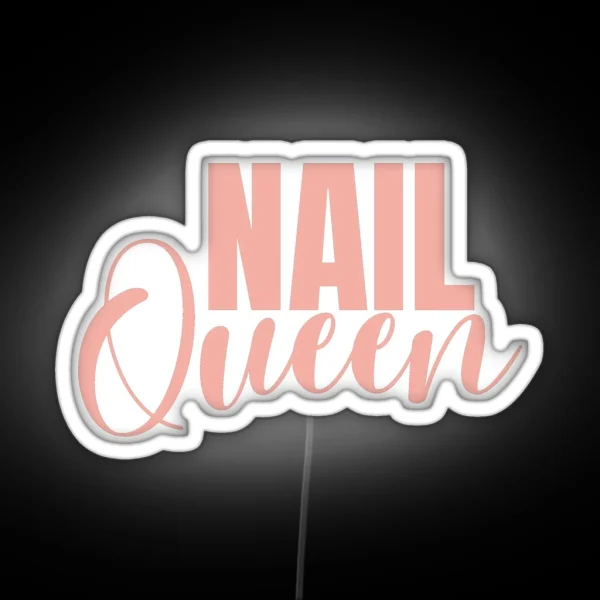 Nail Queen RGB Neon Sign
