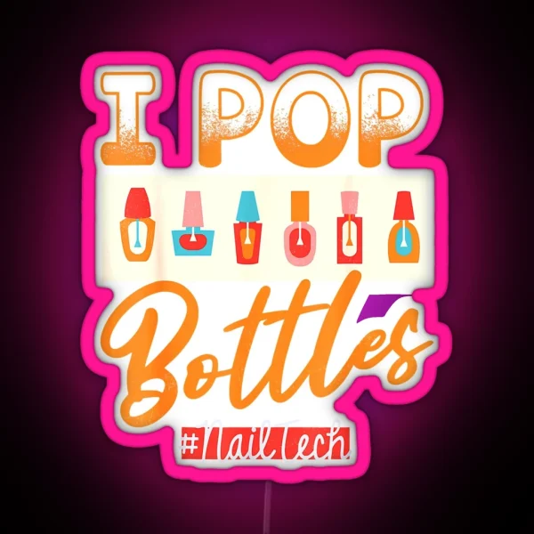 Nail Technician Nail Art Manicure Nail Salon Nail Polish RGB Neon Sign
